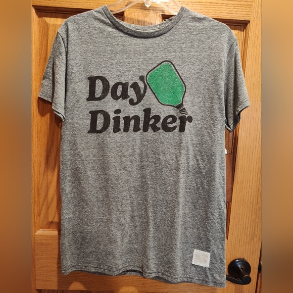 Original Retro Brand Other - NWT Men's S Original Retro Brand Gray Pickleball Graphic T-Shirt, Day Dinker